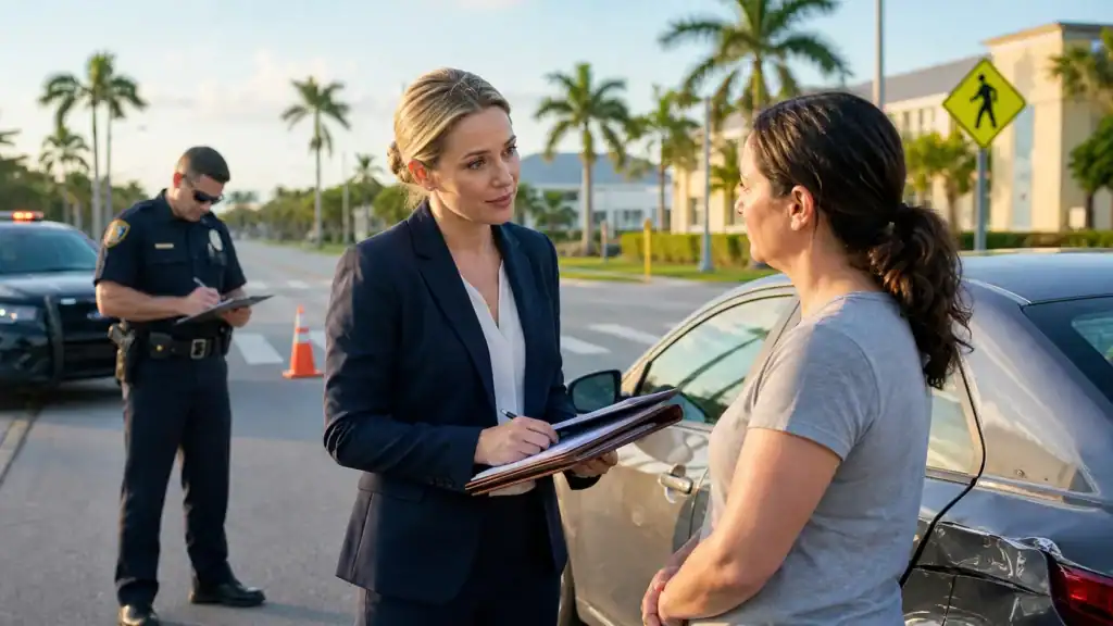 Can a Boynton Beach Car Accident Lawyer Help After a School-Zone Crash