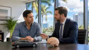 Vehicle Damage Vs. Brain Injury: When a West Palm Beach Claim Is Serious